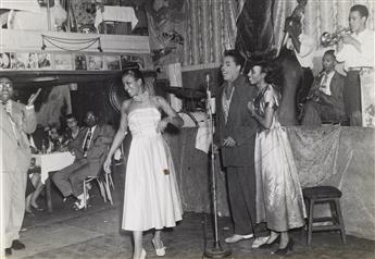 CHARLES TEENIE HARRIS (1908-1998) A rare group of 41 photographs documenting Black queer nightlife in Pittsburgh, including cross dre